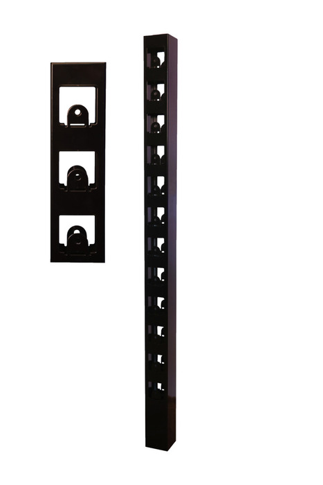 Mellanstolpe Harstena Svart 715 mm Steel Design